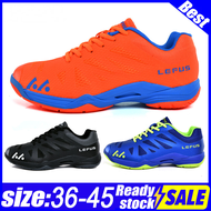 LEFUS Badminton Shoes For Men Women Professional Training Shoes Men's Running Shoes Breathable Hard-Wearing Anti-Slippery Shoes