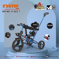 Sepeda Anak Roda 3-Tricycle Exotic ET 603-7 / ET 606 1-7