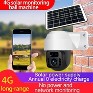 Solar cell WiFi Solar CCTV camera 4G SIM Card FHD5MP IP65 FULL Color Solar Wireless PTZ Camera rotatable waterproof