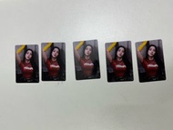 BLACKPINK Jisoo 香港演唱會官方小卡