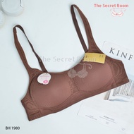 TALLY BRA BH 1890 I CUP B LARGE I WIRELESS I THIN FOAM I HOOK 3 I SIZE 34 - 40