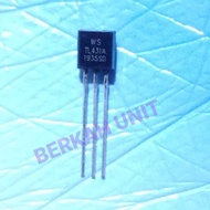 10PCS TL431A TL431 RS431 LTX WS AZ 431 TRANSISTOR