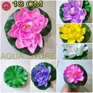Fake Lotus Flowers and Lotus Leaves Dropping Water and Dropping Bowls 18cm 15cm 10cm to decorate Sma