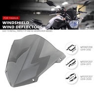 Windshield Windscreen For YAMAHA MT07 FZ07 MT09 FZ09 Motorcycle Accessories Wind Deflectors Parabris