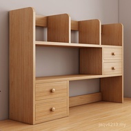 Desk Multi-Layer Shelf Study Desk Writing Desk Desktop Desk Shelf Solid Wood Shelf Layered Storage B