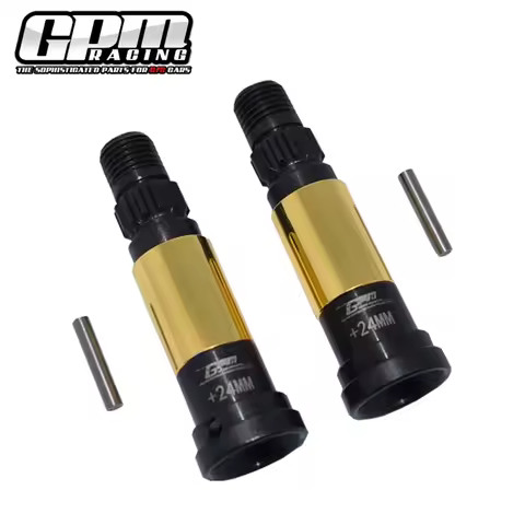 GPM for Traxxas 1/6 XRT 1/5 X-MAXX 8S RC Car Upgrade Accessories Metal Steel Front Rear Lengthened 2