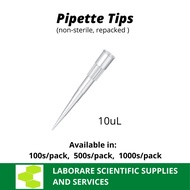 10uL Pipette Tips (White), Loose Tips 100pcs/pack