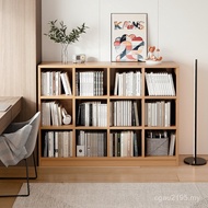 Cabinet Cabinet Storage Simple Bookcase Shelf Eight Bookshelf Reading Grid Low Floor-length Book Sto