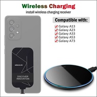 Qi การชาร์จแบบไร้สายสำหรับ Samsung Galaxy A13 A23 A33 A53 A73 5G Wireless Charger Nillkin Receiver อะแดปเตอร์ USB Type-C