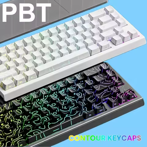 Contour KM98 PBT Keycaps-Perfect Fit for Attack Shark X68HE, MCHOSE ACE60/ACE68 Magnetic Gaming Keyb