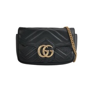 Gucci GG Marmont Super mini 黑色 全套