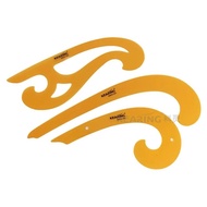 Kearing French Curve 1301s Curved Ruler For Sewing (Set Of 3 Pieces)