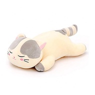 Lazada 子供用枕 ぬいぐるみ猫枕 ペットギフト 幼児 女の子用 22インチ ブラウン