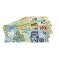 ANCIENT ORIGINAL DOLLAR BRUNEI FOREIGN CURRENCY NEW CONDITION UNC