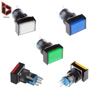 [Blesiya] DC 24V Momentary Button Switch, Switch Operating Voltage: AC 250V 3A; DC 30V 5V