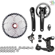 ZTTO 1 x 10 Speed MTB 50 T Cassette for [ Mountain Shifter 2023 freewalker Bike 11 - 11 50 10 Chain Derailleurs Groupset Crankset Flywheel ]