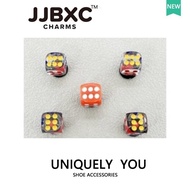 JJBCX Charm 3D Dice Shoe Buckle DIY Fashion Accessories