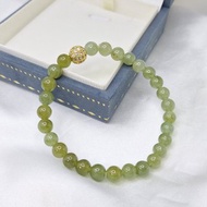 冰蜜黃漸層手串 手珠 珠串 | 天然緬甸玉A貨翡翠