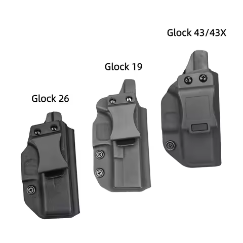 MGP kydex holster for glock 43 glock 19 glock 26 Inside Concealed Carry holster G43 G19 G26