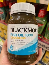 Dầu cá Blackmore Odourless Fish Oil 1000mg 200 Capsules