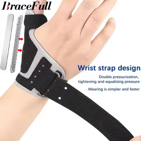 1Pcs Thumb Brace Orthosis for Tenosynovitis and Mouse Hand Light and Breathable Thumb Splint for Lef