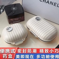 Pill Box Portable Portable Timing Medicine Packing Box Sealed One Week Seven Days Medicine Storage B