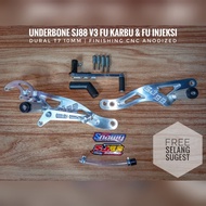 Underbone UB SJ88 V3 Satria Fu Karbu &amp; Fu Fi