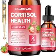 Cortisol Supplement Liquid Drops for Women and Men with Magnesium,,, Phosphatidylserine for Lower Co