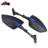 KuLeyp กระจกรถจักรยานยนต์มองหลังด้านข้างอเนกประสงค์สำหรับ Kawasaki Z900 Z1000 Z800 Z750 Z650 Z300 Z1