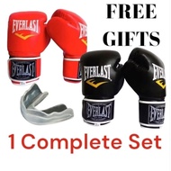 Everlast boxing gloves/Muay Thai gloves/MMA boxing gloves free Handwraps