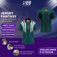 KIDS FOOTBALL JERSEY FANTASY JERSEY GERMANY NATIONAL TEAM (DER PANZER) FULL PRINTING ORIGINAL FOOTBA