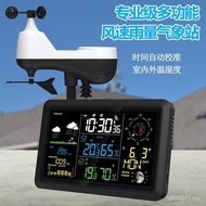 Stesen Cuaca Arah Angin Ramalan Cuaca Wayarles Jam Cuaca Hygrometer Radio Suhu Kelajuan Angin Tolok 