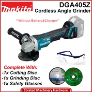 [CORATED] Makita DGA405Z 18V Cordless Angle Grinder SOLO (1 Year Warranty) ( *NO BATTERY & CHARGER* 