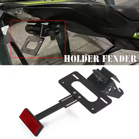 For Kawasaki Z H2 / SE / Performance 2020-2026 2025 LED Light ZH2 Performance Rear Tail Tidy Number 