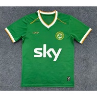 26-27 Ireland Home Jersey Breathable High Quality Short Sleeve T-shirt