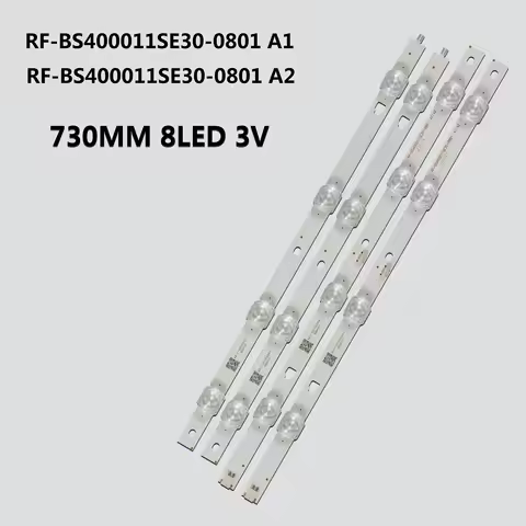 LED strip for 40" TV 8 LAMP for 40w5 40F6750TS H-LED40ES5004 RF-BS400011SE30-0801 A2 A1 LED-40E5000 