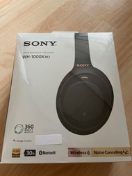 Sony WH-1000X M3 (全新未開箱)