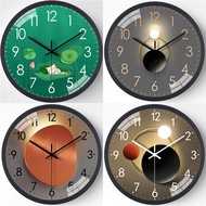 นาฬิกาแขวนผนังขนาดใหญ่ดีไซน์ทันสมัย2023นาฬิกาควอตซ์แบบทำมือ3D นาฬิกาแฟชั่นสติกเกอร์กระจกอะคริลิคห้องนั่งเล่นตกแต่งบ้าน horloge