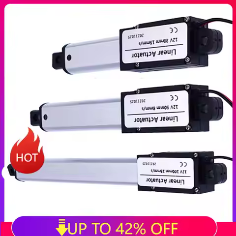 30mm/50mm/100mm DC 12V Mirco Electric Linear Actuator 30N/60N/90N/150N Motor Controller Mini Eectric