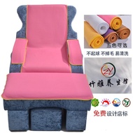 Foot Bath Sofa Towel Massage Chair Non-Slip Mat Pedicure Cushion Bed Sheet Customized Manicure Beauty Massage Chair Cover Cover Printing