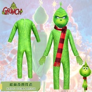 The Grinch Cosplay Costume Christmas Children'S Bodysuit