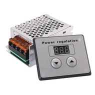 4000W 220V Voltage Regulator Dimmer Motor Temperature Regulator for Heaters SCR Voltage Regulator & 