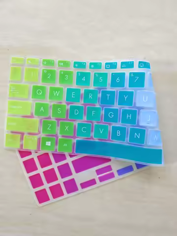 16 inch Silicone Clear TPU Laptop Keyboard Cover Skin Protector For ASUS Vivobook Pro 16x OLED N7600