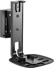 ynVISION Adjustable Wall Mount Bracket for Sonos one, One SL, and Play:1 Speaker (Black)