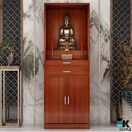 Home Buddhist Altar Cabinet Religious Worship Consecrate Enshrine Sacred Table (1 month pre-order)