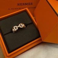 全新 Hermes 愛馬仕 豬鼻子戒指 男女可佩戴 大尺寸 55
