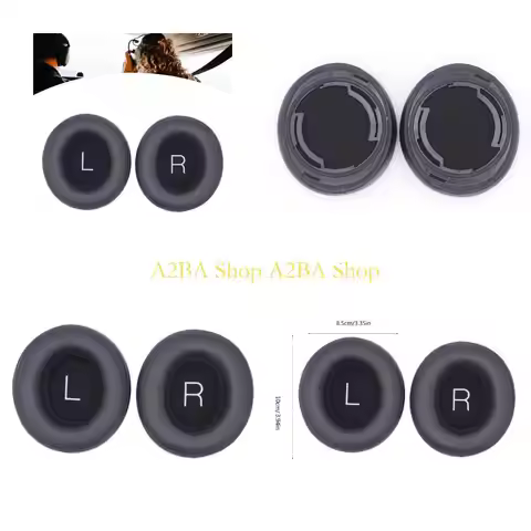 A2BA Soft Ear Pads EarCups for Aonic 40 Aonic 50 SRH1540 Headphones Earcups Sleeve