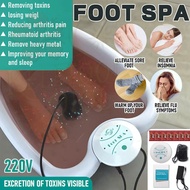 Salorie Personal Ionic Cleanse Machine Detox Ionic Foot Spa Bath Machine Massage Foot Ionic Relieves