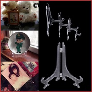 CVMAX Photo Frame Easel Transparent Stand Plastic