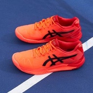 Asics Gel Resolution 8 Sunrise Red Men's and Women’s Tennis Shoes